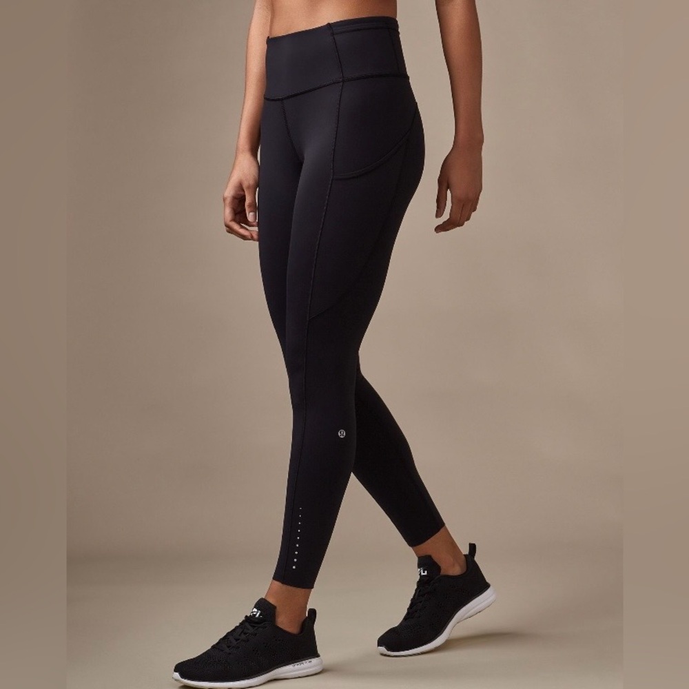 Lululemon Black Fast and Free Leggings